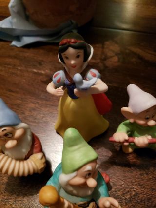 Vintage Walt Disney Productions Snow White and the Seven Dwarfs Japan Ceramic 2