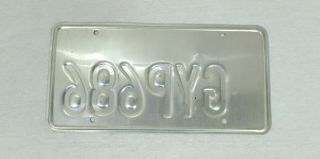 California Firefighter license plate GYP686 CA tag fireman 2
