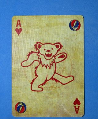 Grateful Dead Single Swap Playing Card Ace Of Hearts - 1 Card
