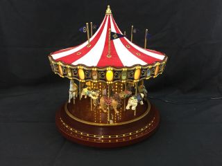 Mr.  Christmas Huge Anniversary Gold Label Carousel Parts Qvc Only