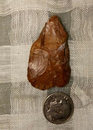 Authentic Native American artifacts Clovis Paleo Arrowhead Projectile Point A1 3