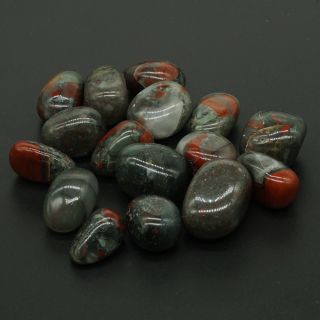 Natural Polished Gems Tumbled Blood Stone For Wicca Reiki Crystal Healing Decor
