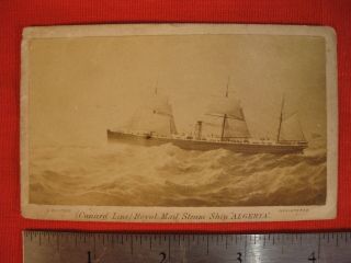 Antique Cunard Line Royal Mail Steam Ship Ss Algeria Cabin Plans Abyssina Lot372
