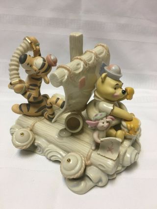 Lenox Disney Winnie The Pooh Pirates Of Honey Island Tiger Piglet Figurine