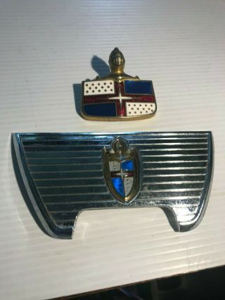 Vintage 1950’s Lincoln Car Emblems Badges Hood Ornaments