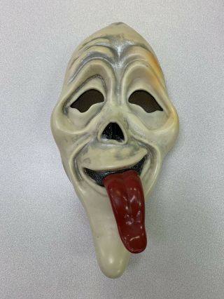 Easter Unlimited Scream Ghost Face Mask Tongue Out Costume Fun World