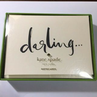 Kate Spade York “darling.  ” Note Cards Set Of 10