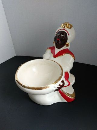 Antique Black Americana Porcelain/ceramic Figurine 7 " Tall