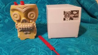 Tiki Mug Day Of The Deadtiki Dead Yellow Skull Munktiki Imports Alderete