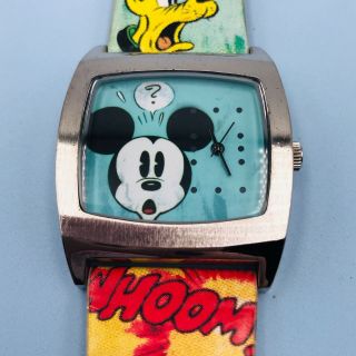 Authentic Disney Parks Mickey Mouse Comic Strip Watch
