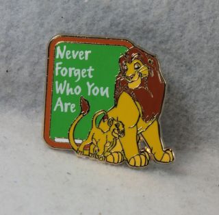 Disney Genearation D Pin Le 250 Chaser Life Lessons Lion King Simba Mufasa