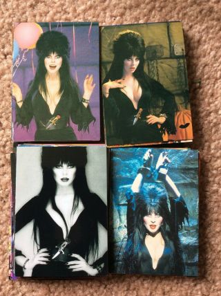 1996 Elvira Mistress Of The Dark 72 Cards (complete Set) By Comic Images