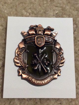Wdi Pin Society Of Explorers And Adventurers Sea Innovation Badge Le 250 Disney