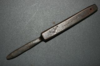 Vintage Oyster Knife - Clam Shucker Knife Marked: Stortz Philadelphia