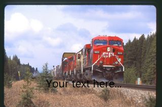 A551 Orig.  Slide Cp Rail 9611 Eldon,  Alberta On 4 - 13 - 03