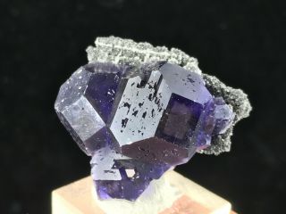 Find Blue And Purple Fluorite On Matrxi From China