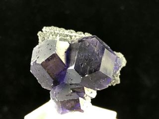 Find Blue and Purple Fluorite on Matrxi from China 5