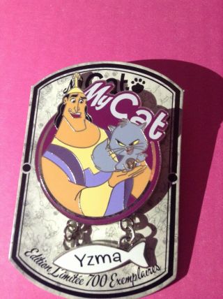Disneyland Paris My Cat Series Emperor’s Groove Pin LE700 Kronk/ Yzma Cat 2