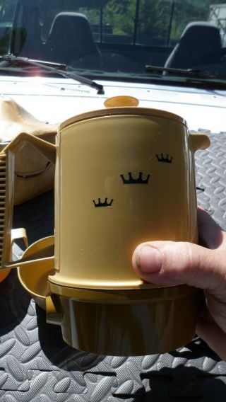 Vintage Regal Poly - Perk Travel Coffee Pot w/ Cups & Case 2