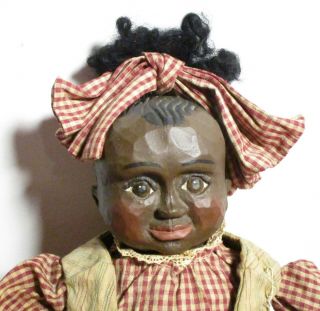 Arnetts Country Store Black Americana Doll - Sophie 137 Or 500 - 19 " -