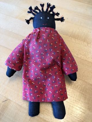Vintage Black Americana Cloth Rag Hand Made Doll
