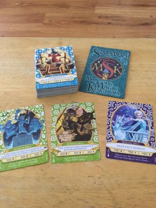 Sorcerers Of The Magic Kingdom Cards Plus 3 Speciality Cards