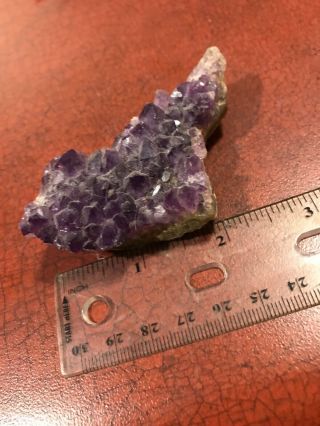 Rough Cut Chunk Of Purple Amethyst Geode Mineral Crystal Rock 5