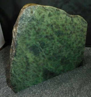 Washington State Spotted Scallion Jade Rough,  3,  Pounds With Translucency