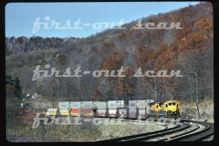 Slide - Nys&w Nysw 4032 B40 - 8 Action On Stack Tr Rathbone Ny 1989