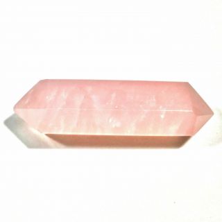 Rose Quartz Double Terminated Pink Crystal Brazil Semi Precious Gem Stone
