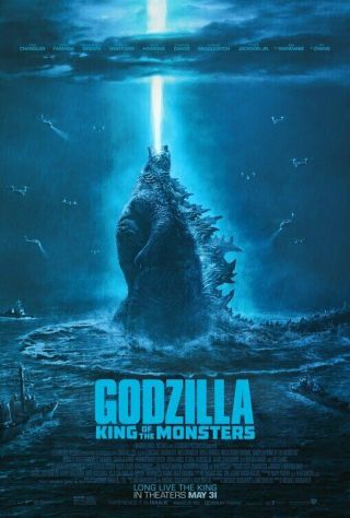 Godzilla King Of The Monsters (2019) - Promo Poster 11x17 - Vera Farmiga