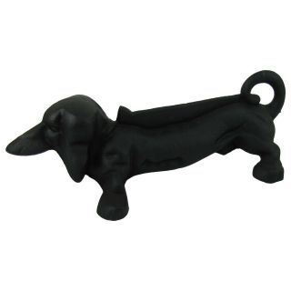 Antique Cast Iron Black Metal Dachshund Weiner Dog Boot/shoe Scraper Wiener Dogs