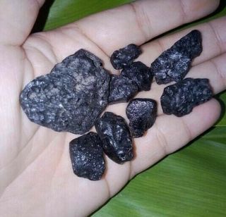 Tektite Meteorite Impact,  from Asia,  Natural Rare TEKTITE 46.  49g 3