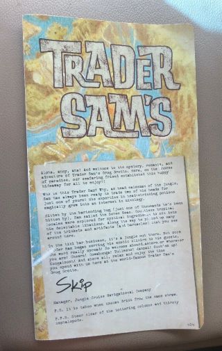 Disney World Trader Sam 