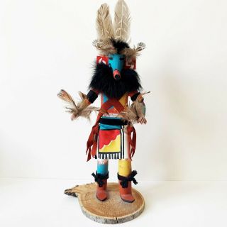 Vintage Navajo Kachina Doll Native American Indian Signed Early Morning By L.  B.