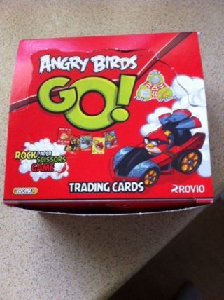 Angry Birds Go Trading Card Game - 36 Packets Full Box - (6 Cards Per Pack)