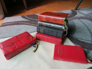 6 - Sunday Missal Vintage Leather Bound Missal Book 1950 ' s Daily Missal Pocket 2