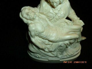 6.  5 " Pieta Statue Sculpture By Giannetti Made In Italy,