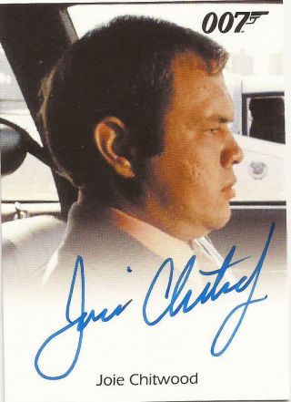 2015 007 James Bond Archives Joie Chitwood autograph Charlie 2