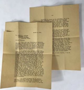 Letter To Lawyer 1925 Re: Advice Catholic - Protestant Mixed Marriage Religion H