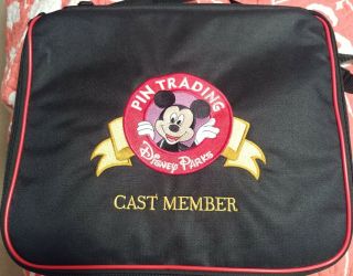 Disney Cast Member Large Pin Trading Bag