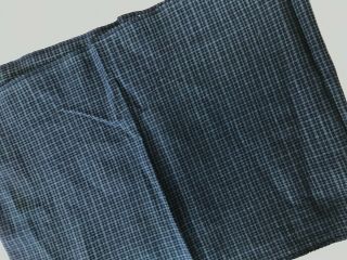 Vintage Japanese Indigo Striped Textile (t7)