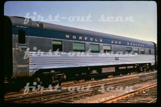 Duplicate Slide - Norfolk & Western N&w 1706 Passenger Car