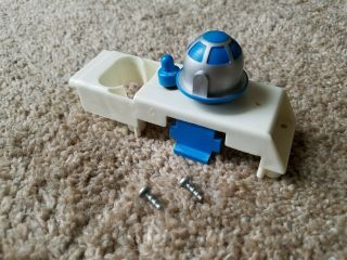 Vintage Star Wars X - Wing Fighter Part R2 - D2 Wing Trigger Assembly Kenner Stand