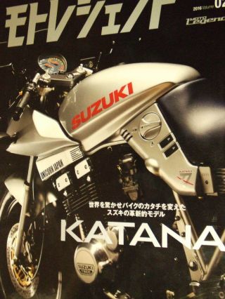 Moto Legend Vol.  2 Suzuki Katana Book Photo Yoshimura Detail History Gsx 1100s