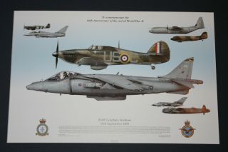 Squadron Print.  Raf Leuchars Airshow 10th Sept 2005.  No.  Sp126.
