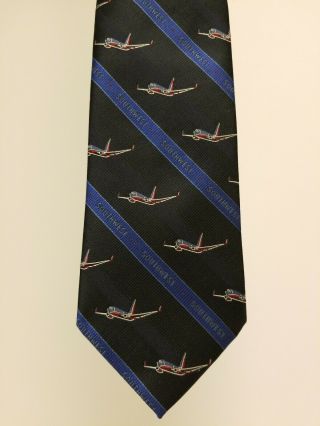 Vintage Southwest Airlines Pilot Flight Attendant Neck Tie
