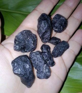 Tektite Meteorite Impact,  From Asia,  Natural Rare Tektite 55.  26 G