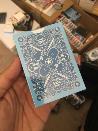 Skateboard Playing Cards by Kevin Yu printed by USPCC 2