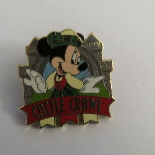 Disney Abd Minnie Castle Crawl Scotland Pin